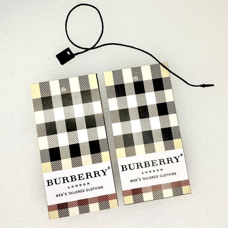 HANGTAG BURBERRY BRANDED LOGO