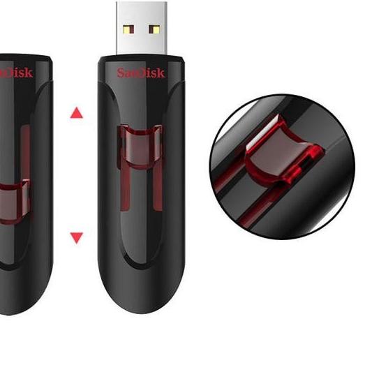 Jual ♘ SANDISK FLASHDISK USB 3.0 CRUZER GLIDE CZ600 64GB ♡ | Shopee ...