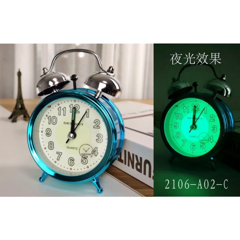 Jual Jam Alarm Klasik Jam Weker Klasik Alarm Clock 2106 Alarm 2832 Shopee Indonesia