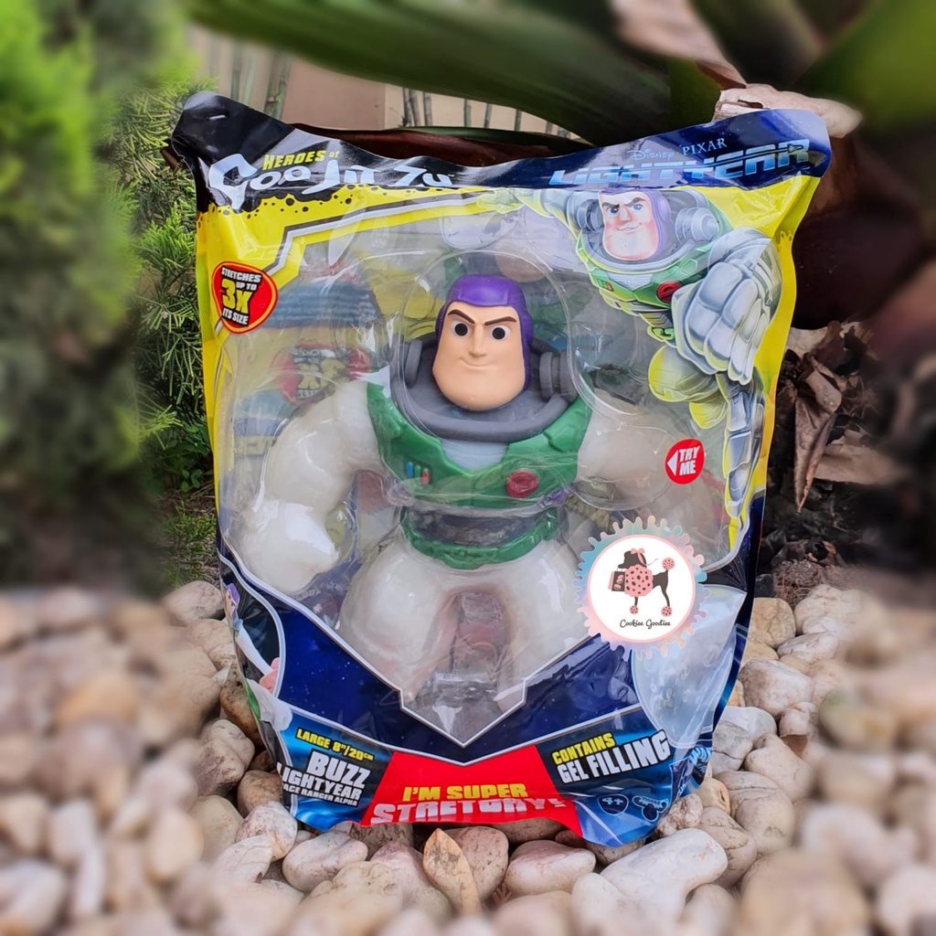 Heroes Of Goo Jit Zu Figura Action Figure Buzz Lightyear Ranger Buzz - Morbida Ed Elastica - Multicolore CO41425