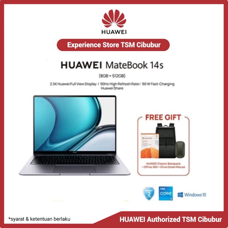 Jual HUAWEI Matebook 14s Laptop | Shopee Indonesia