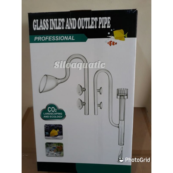 Jual Glass Lily Pipe Skimmer ukuran 12/16 Shopee Indonesia