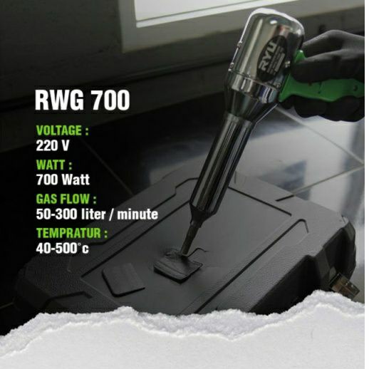 Jual RYU RWG 700 Mesin Las Pipa PVC Las Plastik Heat Gun RWG700 700 ...