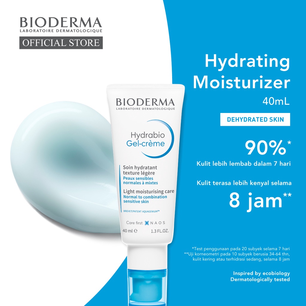 Jual Bioderma Hydrabio Gel Creme 40 ml Hydrating Moisturizer