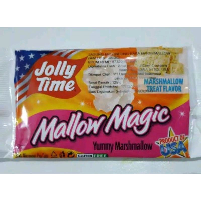 Jual POPCORN JOLLY TIME RASA MALLOW MAGIC Product of USA / Pop corn ...