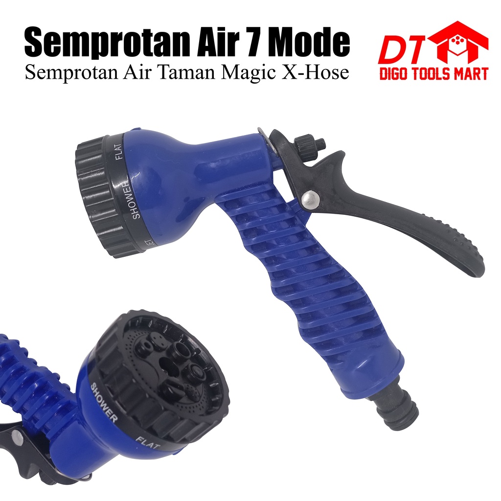Semprotan Air 7 Mode Semprotan Air Taman Magic X-Hose