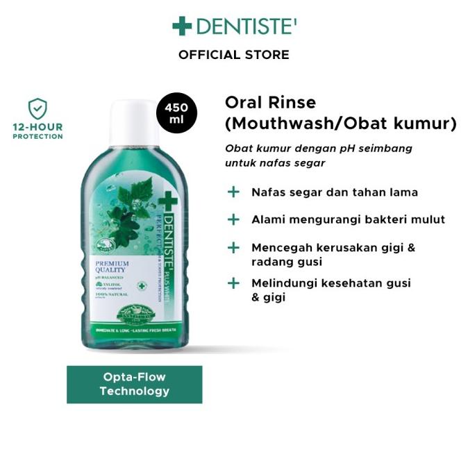 Jual DENTISTE Oral Rinse 450ml (Mouthwash / Obat Kumur) Shopee Indonesia