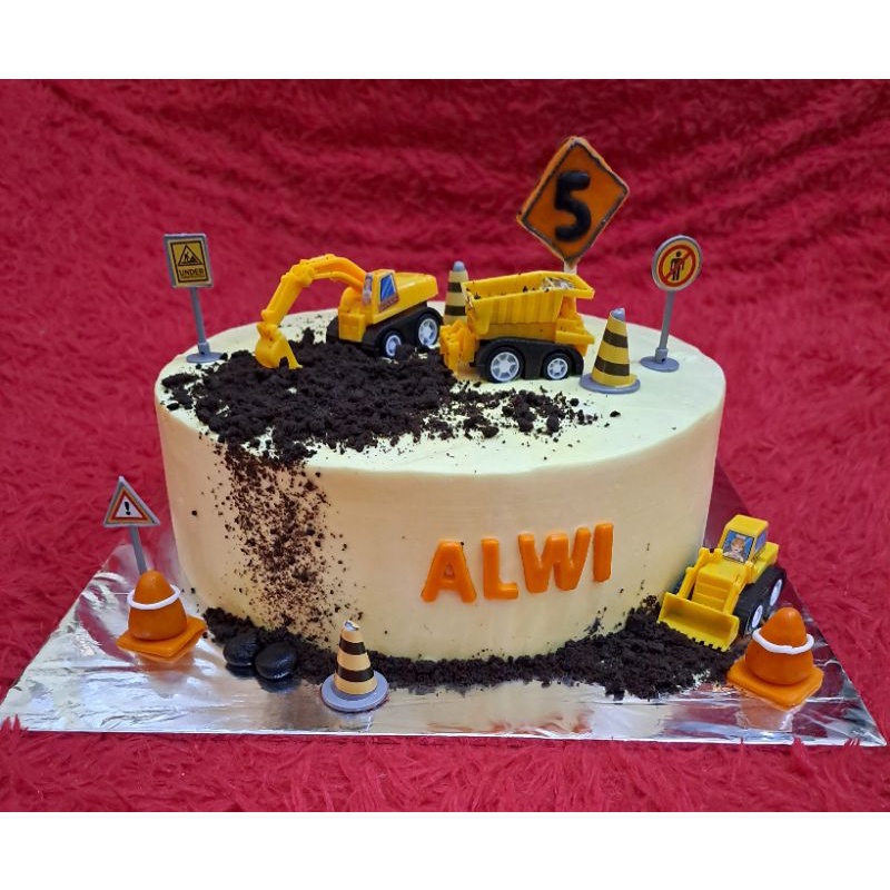 Jual Kue Ulang Tahun Anak Karakter Excavator | Shopee Indonesia