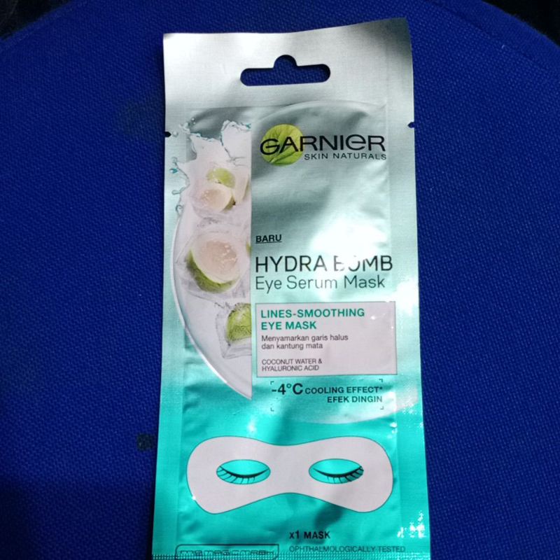 Jual GARNIER HYDRA BOMB EYE SERUM MASK Shopee Indonesia