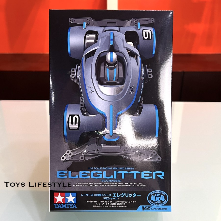Jual Mainan Rakit Mobil Tamiya Mini 4WD - Eleglitter (ORIGINAL ...