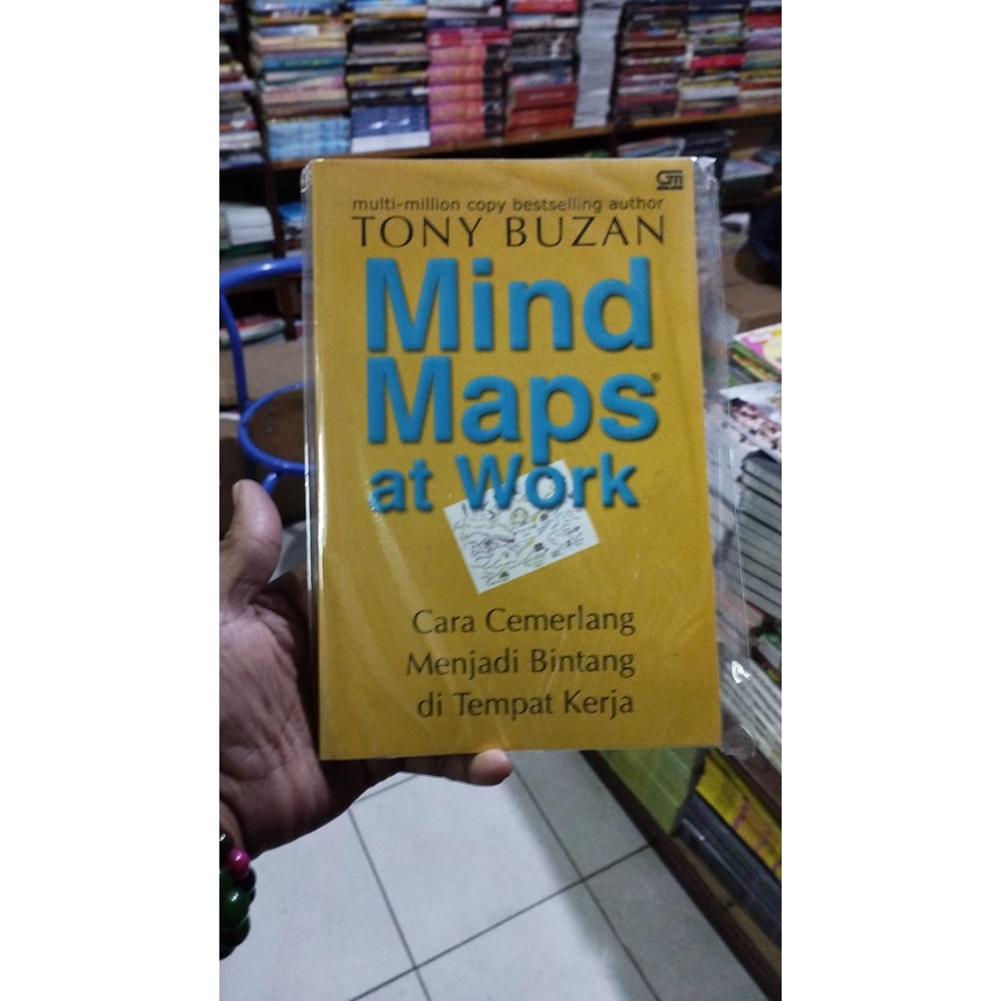Jual Mind Maps at Work cara Cemerlang Menjadi Bintang di tempat kerja ...