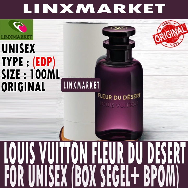 Jual NEW RELEASE 2022 LV LOUIS VUITTON FLEUR DU DESERT (EDP) 100ML & 200ML Shopee Indonesia