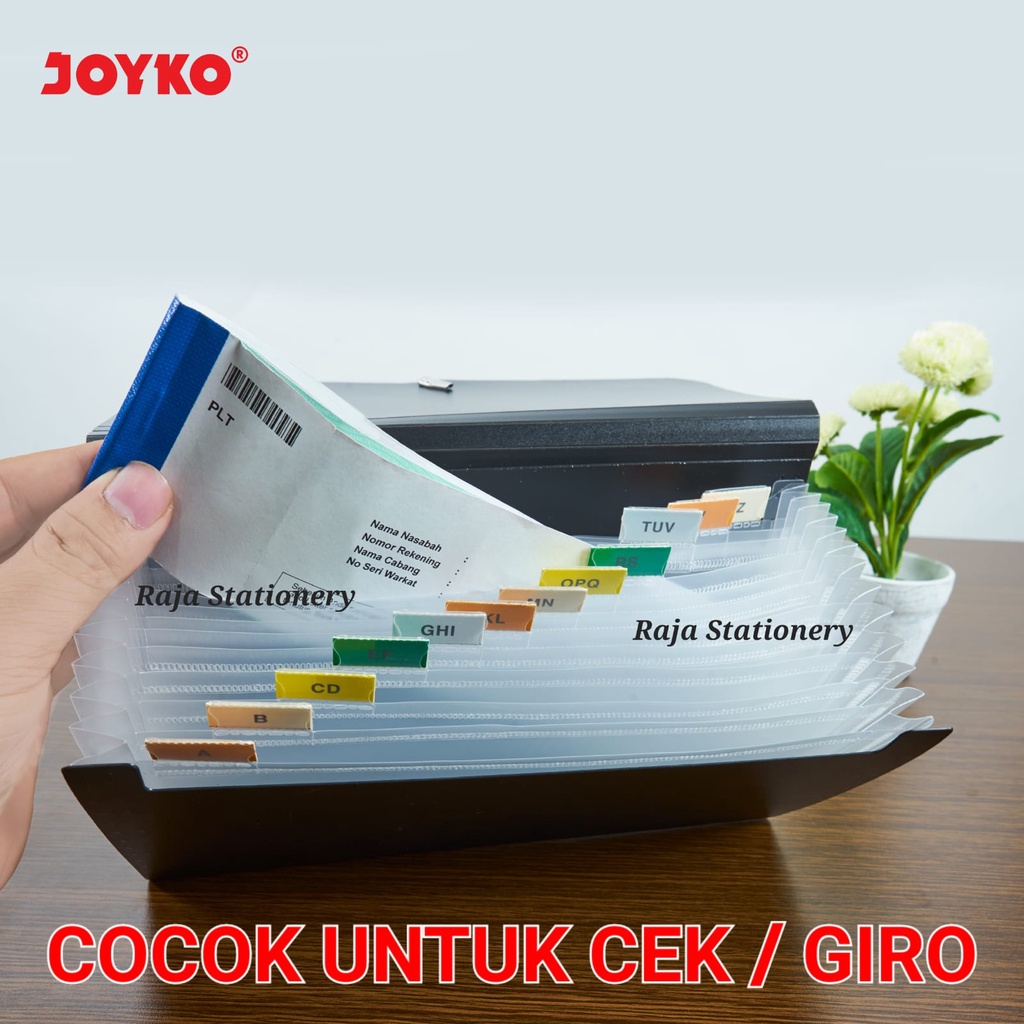 Jual Joyko Expanding File Giro Map Harmonika Joyko Giro Cek Nota