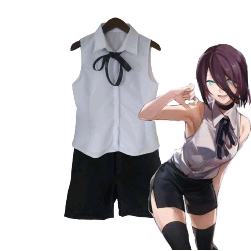 Jual ANIME CAINSAW MAN COSPLAY WAKIMA COSPLAY JEPANG WANITA | Shopee ...