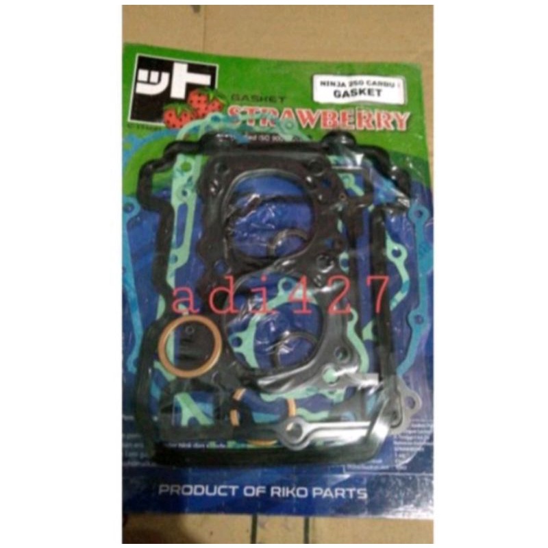 Jual PAKING FULLSET/FULLSET GASKET FULL SET/FULL SET KAWASAKI NINJA 250 ...