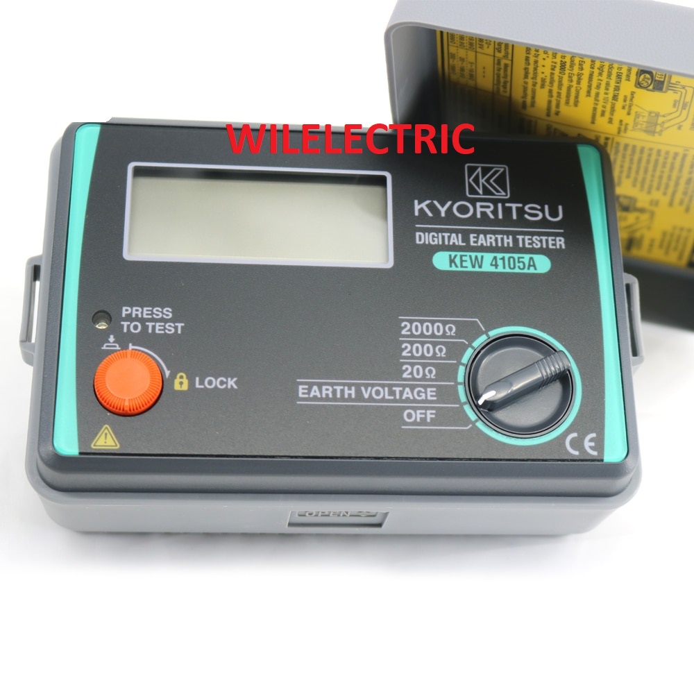 Jual Kyoritsu Digital Earth Tester 4105A 4105 A Meger grounding megger