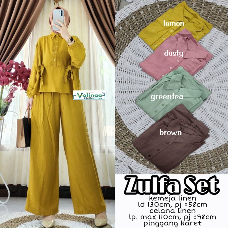 Jual zulfa set by valinaa | Shopee Indonesia
