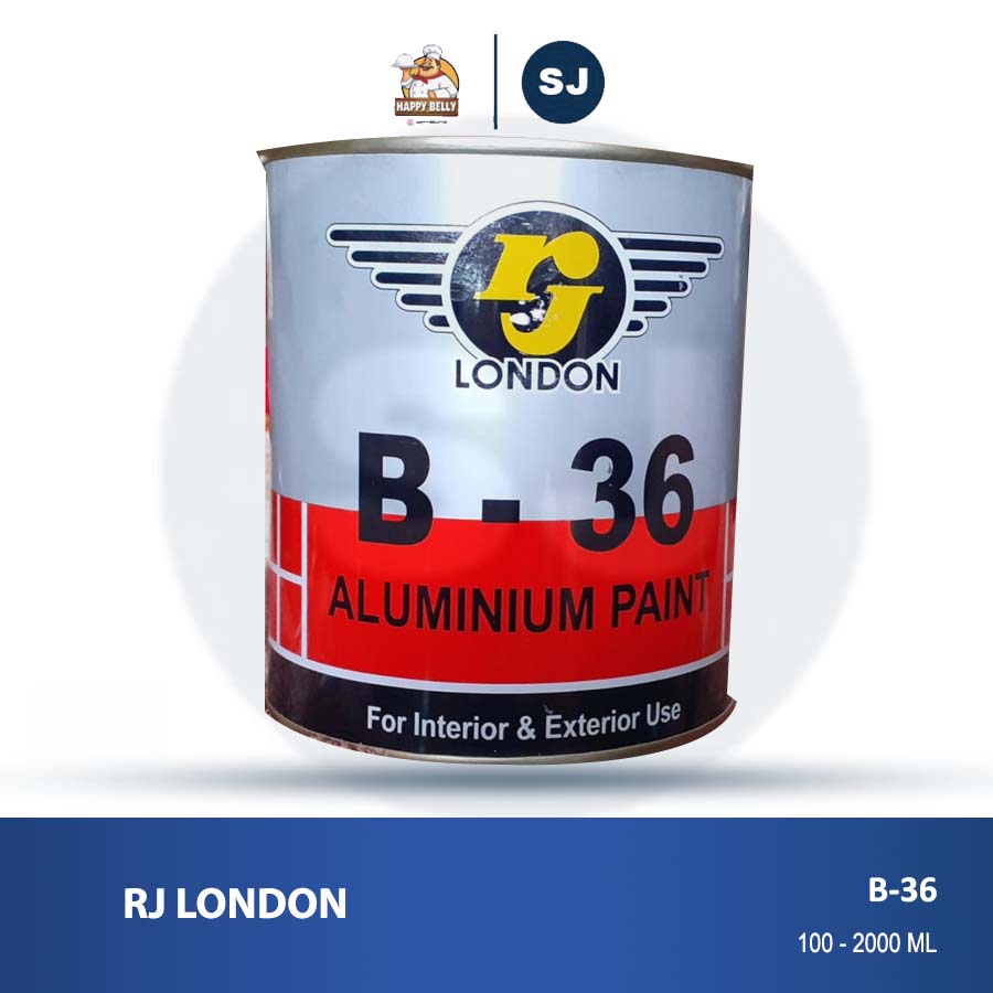 Jual RJ LONDON ALUMINIUM PAINT / CAT ALUMINIUM / CAT TANGKI / CAT BESI