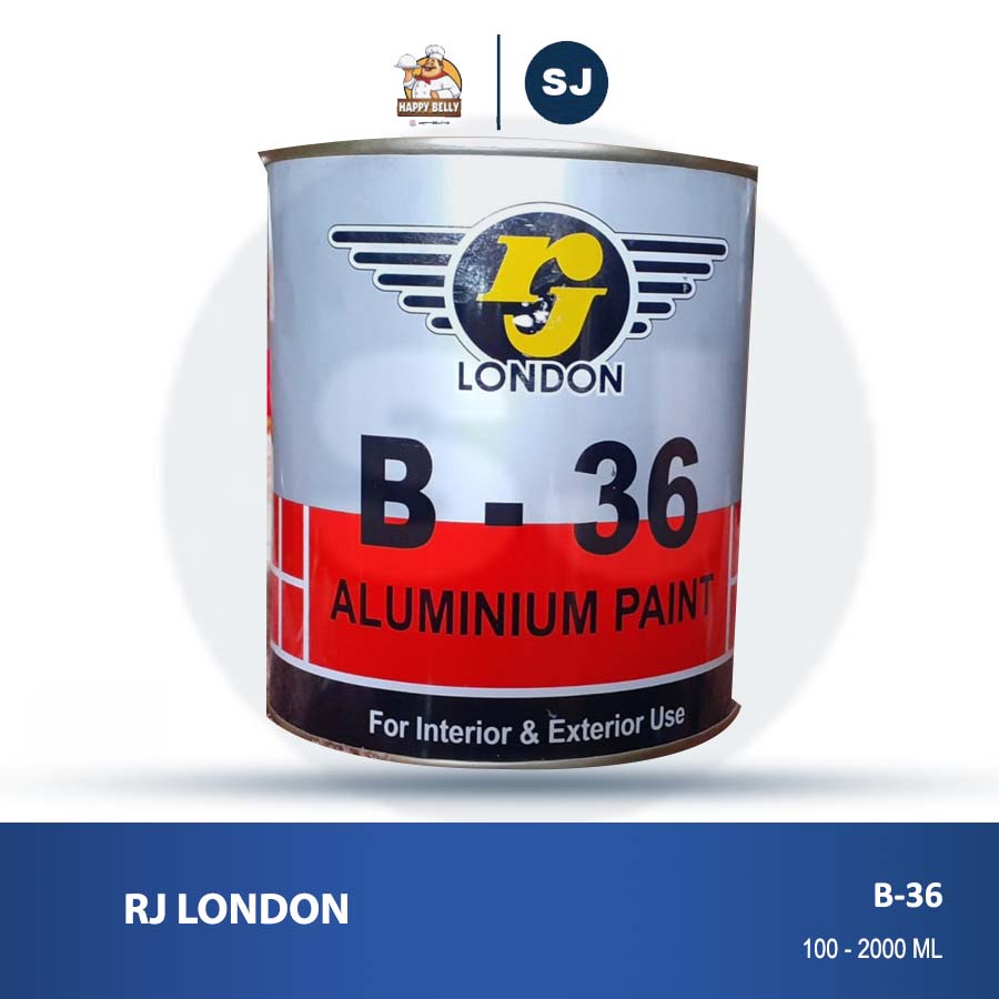 Jual Rj London Aluminium Paint Cat Aluminium Cat Tangki Cat Besi