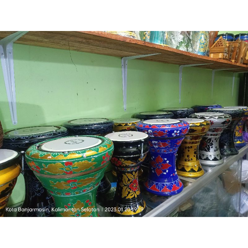 Jual Darbuka Dumbuk Marawis Hadroh mini 6 inchi darbuka anak Shopee
