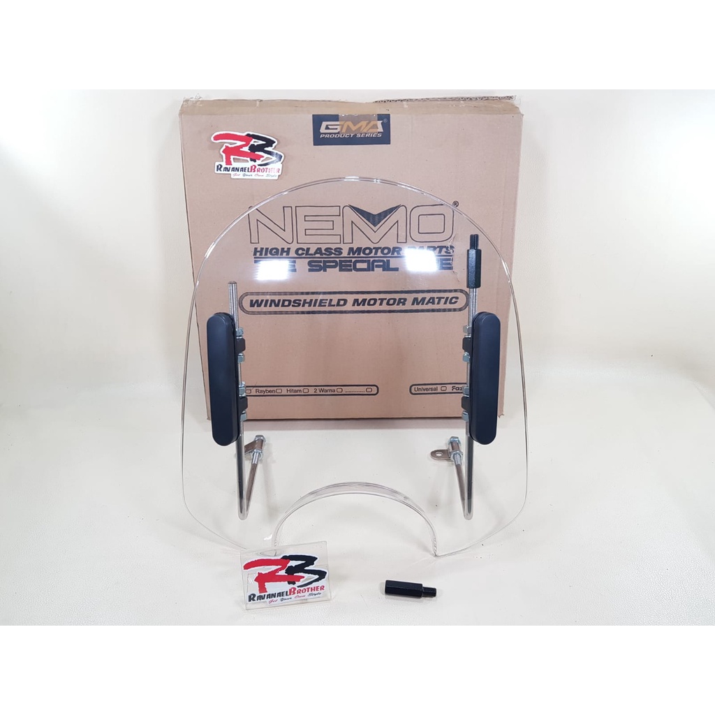 Jual Windshield Winsil Visor NEMO Tipe Alfa Yamaha Fazzio Shopee Indonesia