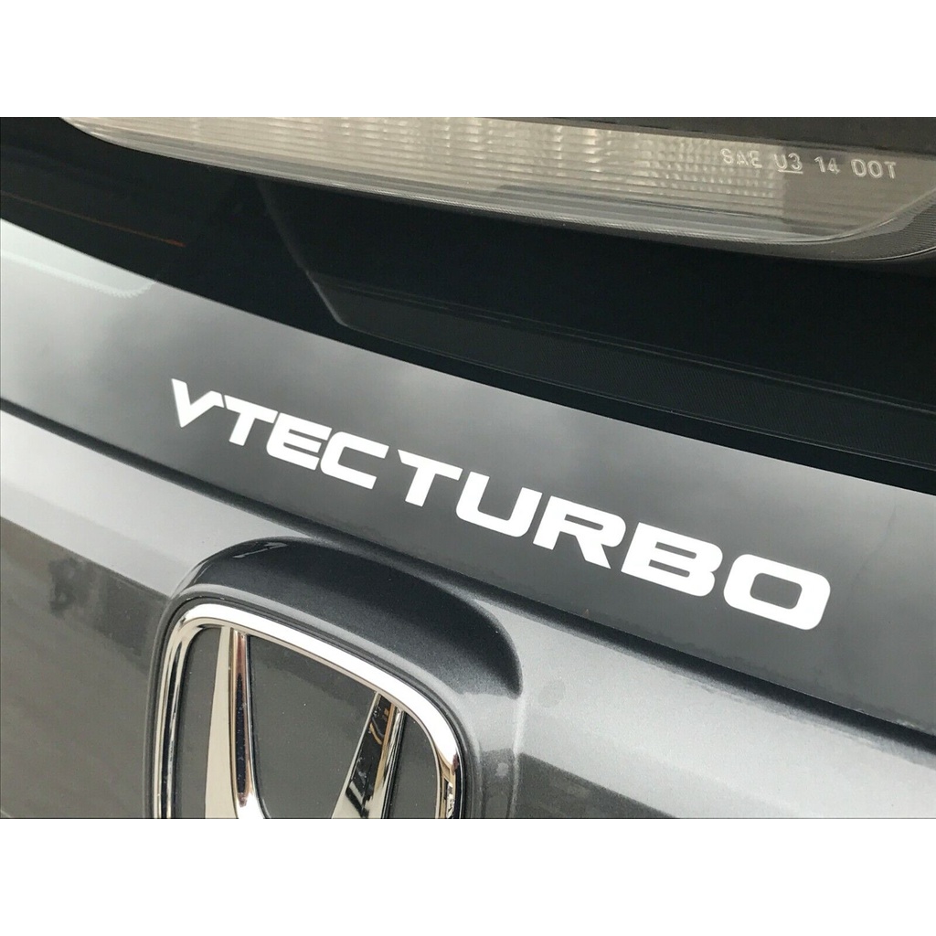 Jual Stiker Mobil Honda VTEC Turbo - Car Decal Sticker | Shopee Indonesia
