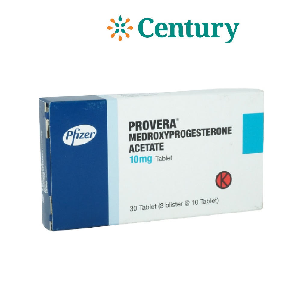 Jual PROVERA 10 MG 1 STRIP ISI 10 TABLET / FERTILITAS / HORMON / KANKER ...