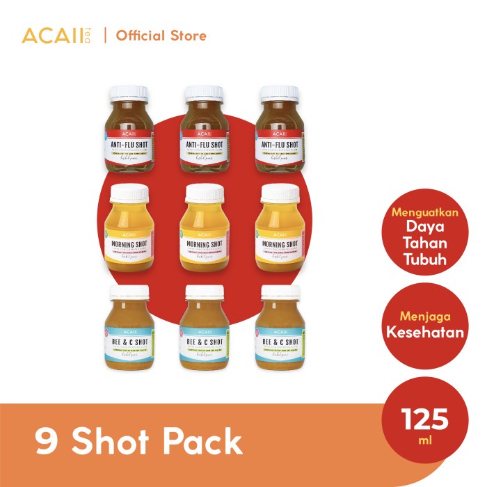 Jual Acaii Tea 9-Shot Package (9x125ml) | Shopee Indonesia