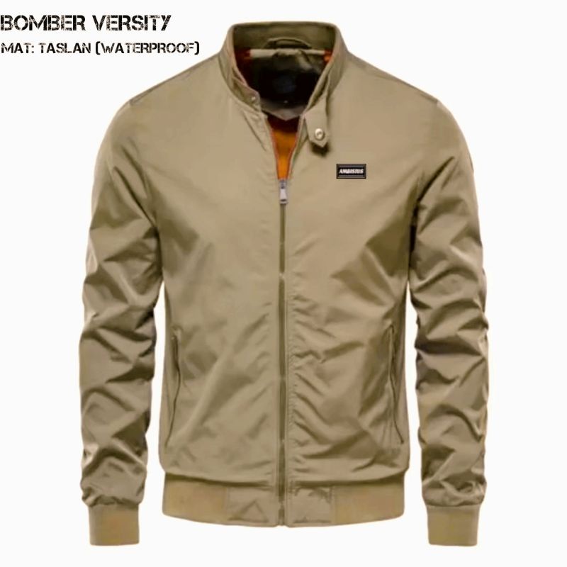 Jual JAKET BOMBER PRIA PREMIUM JAKET SEMI WATERPROOF JAKET MOTOR JAKET ...