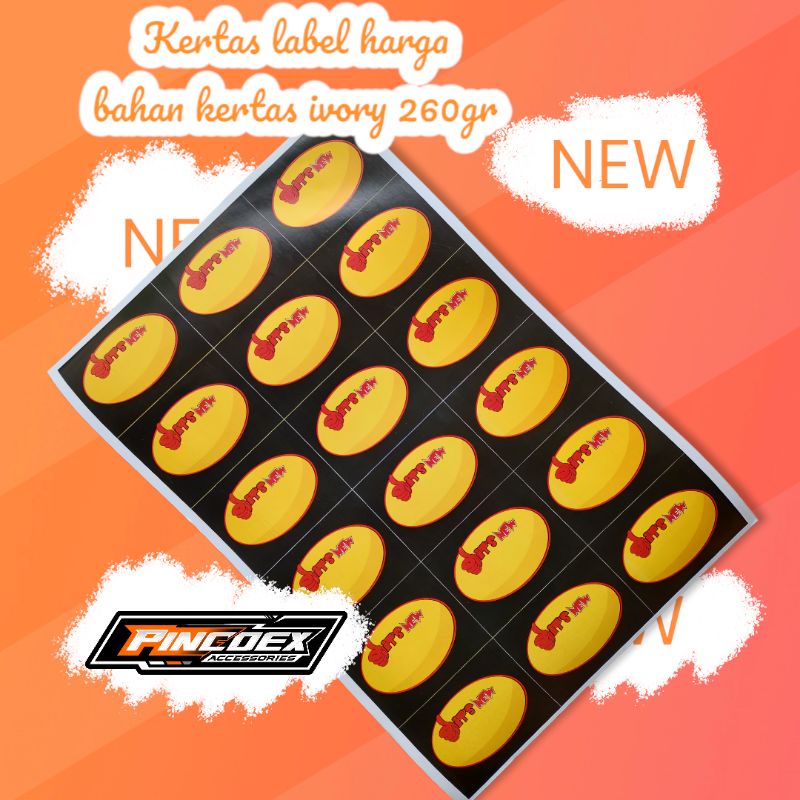 Jual kertas label harga | Shopee Indonesia