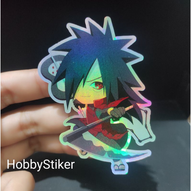 Jual Stiker anime naruto premium chrome - Madara | Shopee Indonesia