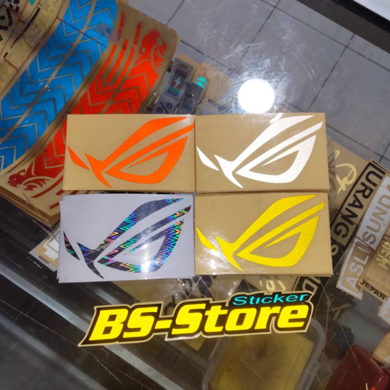 Jual Sticker Laptop Asus Gaming CUTTING ROG | Shopee Indonesia