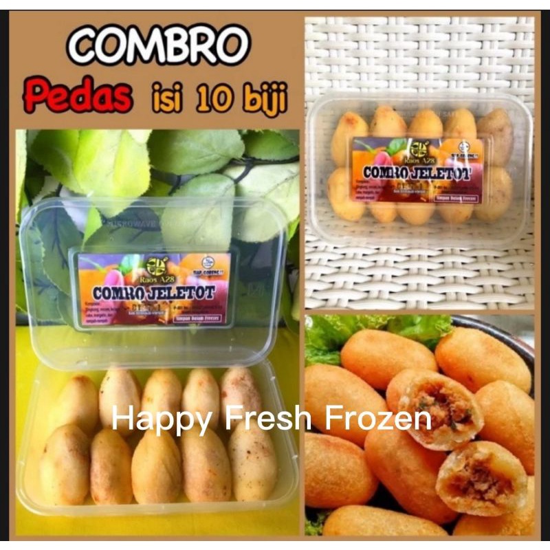 Jual Combro Jeletot/Combro Super Pedas Beku Frozen isi 10 | Shopee ...