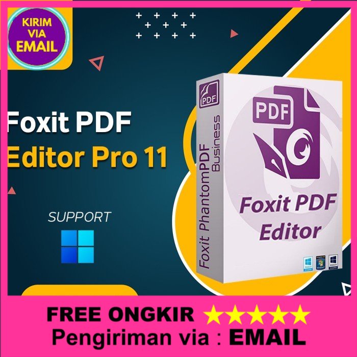 Jual Software PDF Editor Foxit PDF Editor Pro 11 Full Version [Win