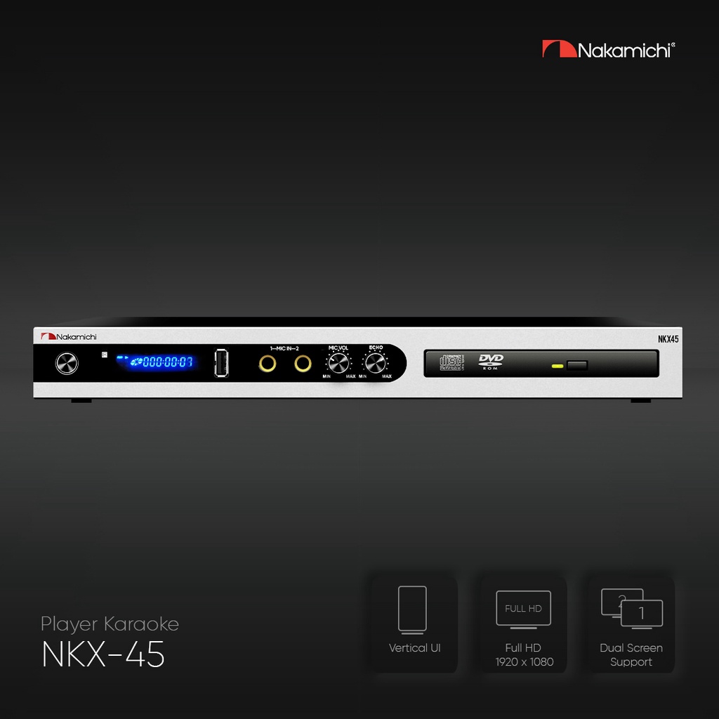 Jual Player Karaoke Nakamichi Nkx 45 Shopee Indonesia