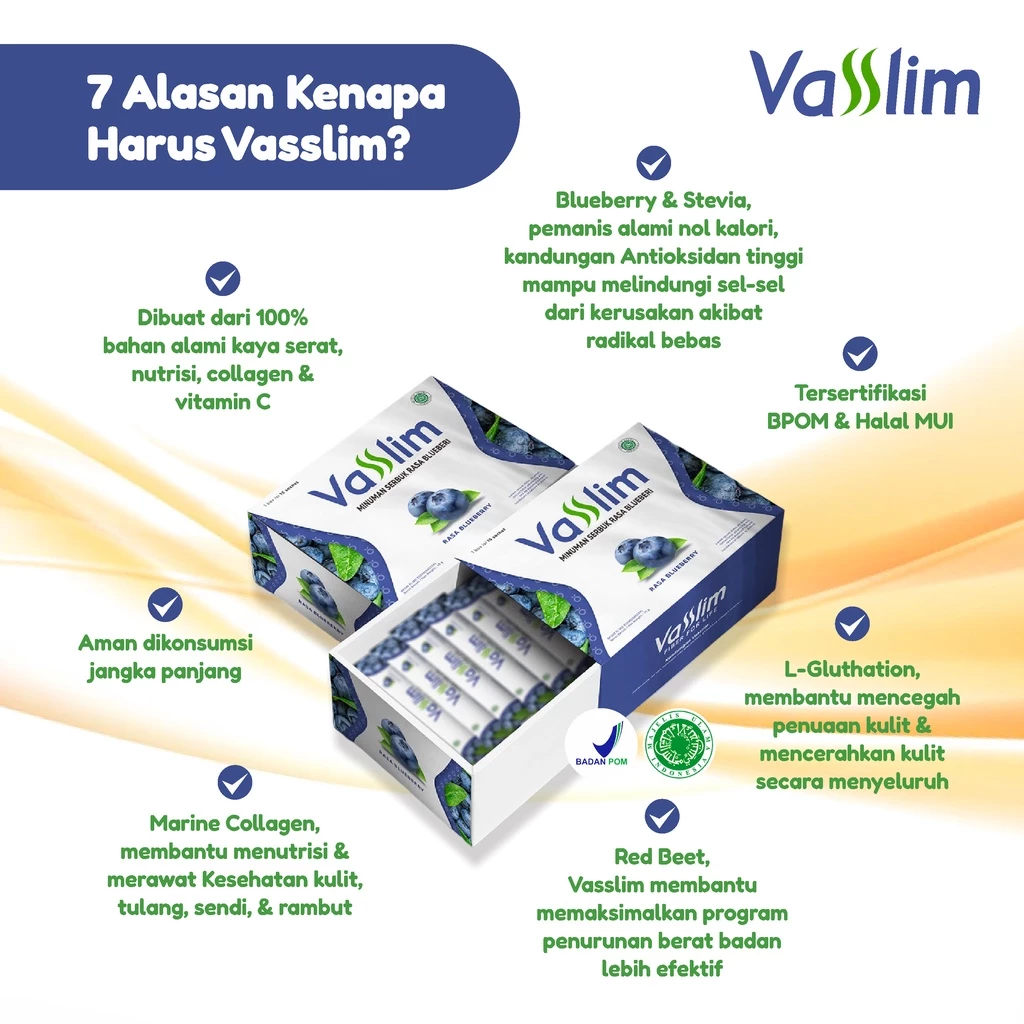 Vasslim Fiber Drink Pelangsing Badan