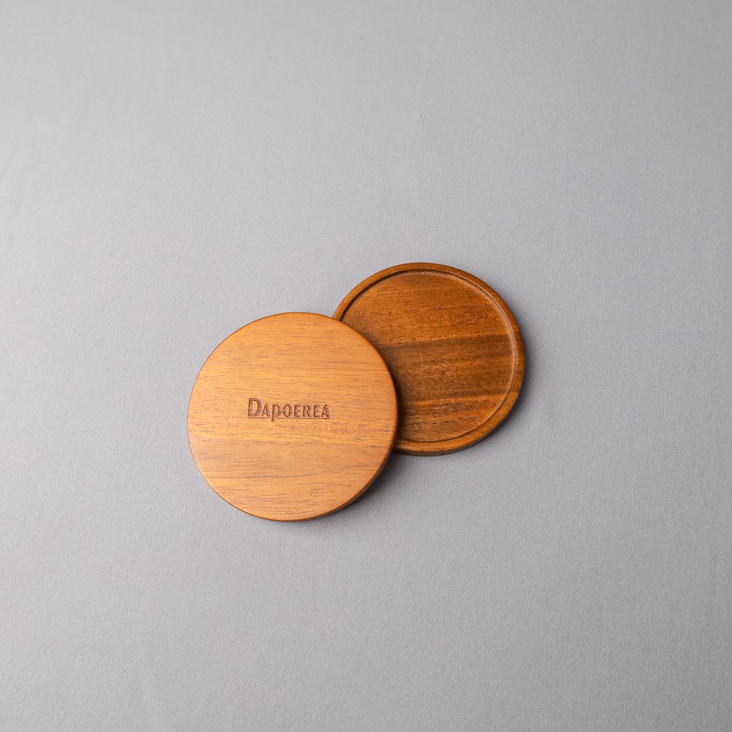 Jual Coaster Kayu / Tatakan Gelas Kayu Jati (CST-003) | Shopee Indonesia