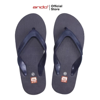 Ando Official Sandal Jepit Hawaii Pria Dewasa - Navi