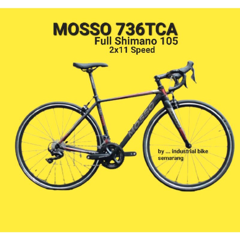 Sepeda mosso shop road bike