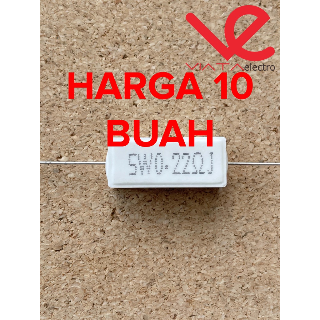 Jual Bh Resistor Kapur W Resistor Tahu Watt Aneka Ukuran W Shopee Indonesia