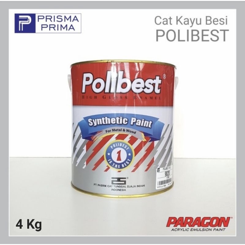 Jual Cat Minyak Kayu Besi Polibest Galon 4 Kg Shopee Indonesia 9222