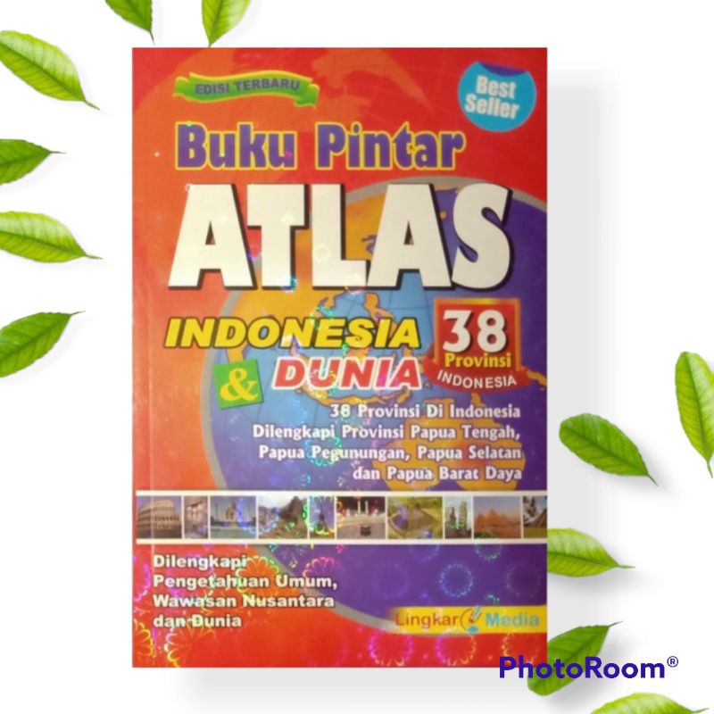 Jual Buku Pintar Atlas Indonesia & Dunia 38 Provinsi Edisi Terbaru ...