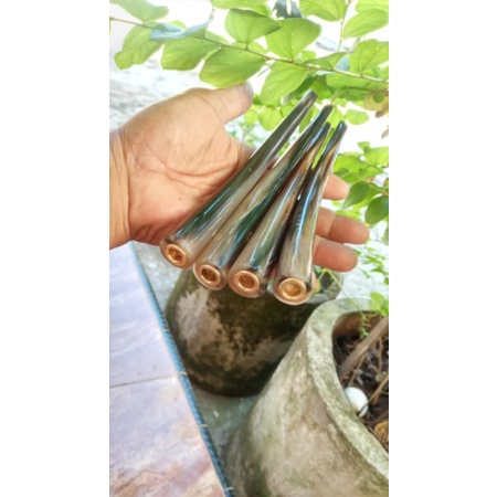 Jual Once pipa rokok tanduk kerbau bule panjang 15 cm/lubang ...