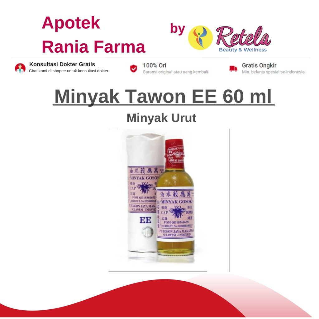 Jual MINYAK TAWON EE 60ML | Shopee Indonesia