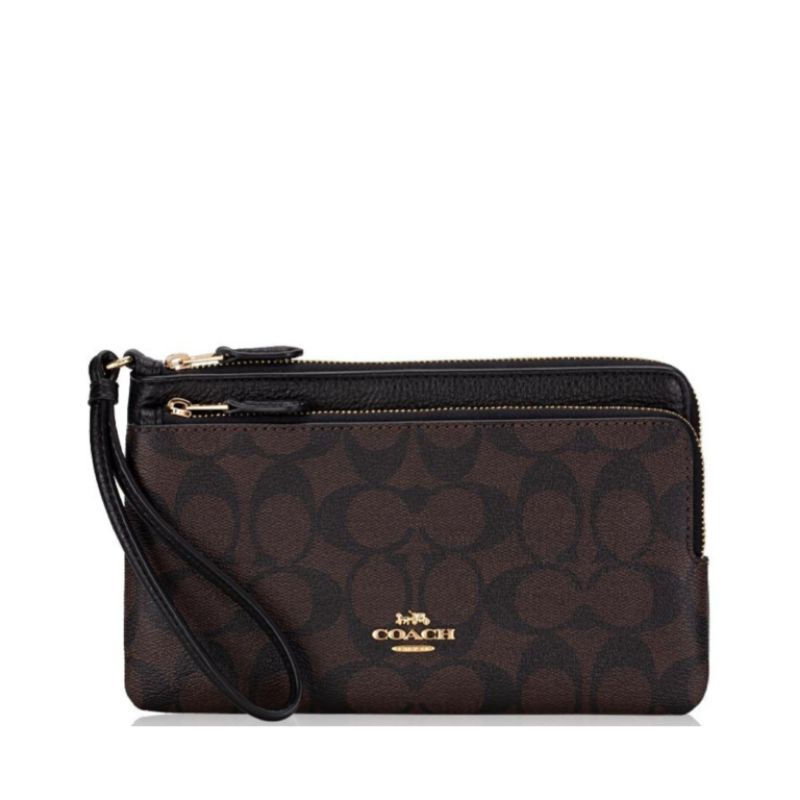 Jual Coc C5576 Signature Double Zip Wallet | Shopee Indonesia