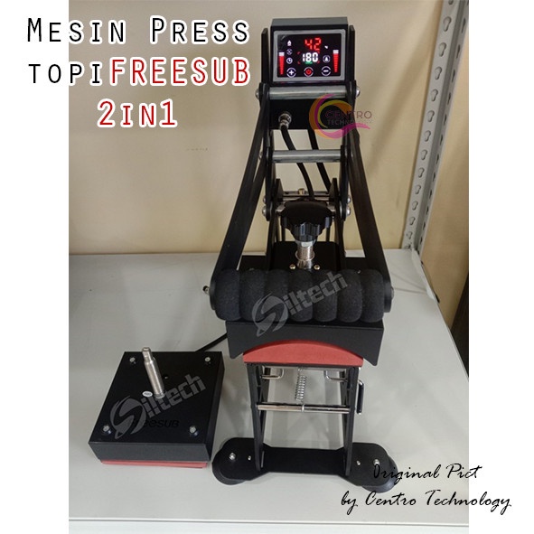 Jual MESIN PRESS TOPI & LABEL EXCLUSIVE (SEMI AUTO OPEN & TOUCH SCREEN ...