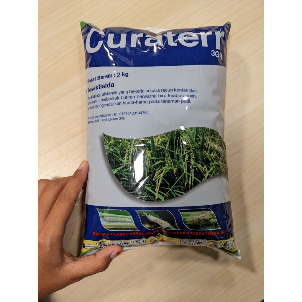 Jual Insektisida Curaterr 2 KG | Shopee Indonesia