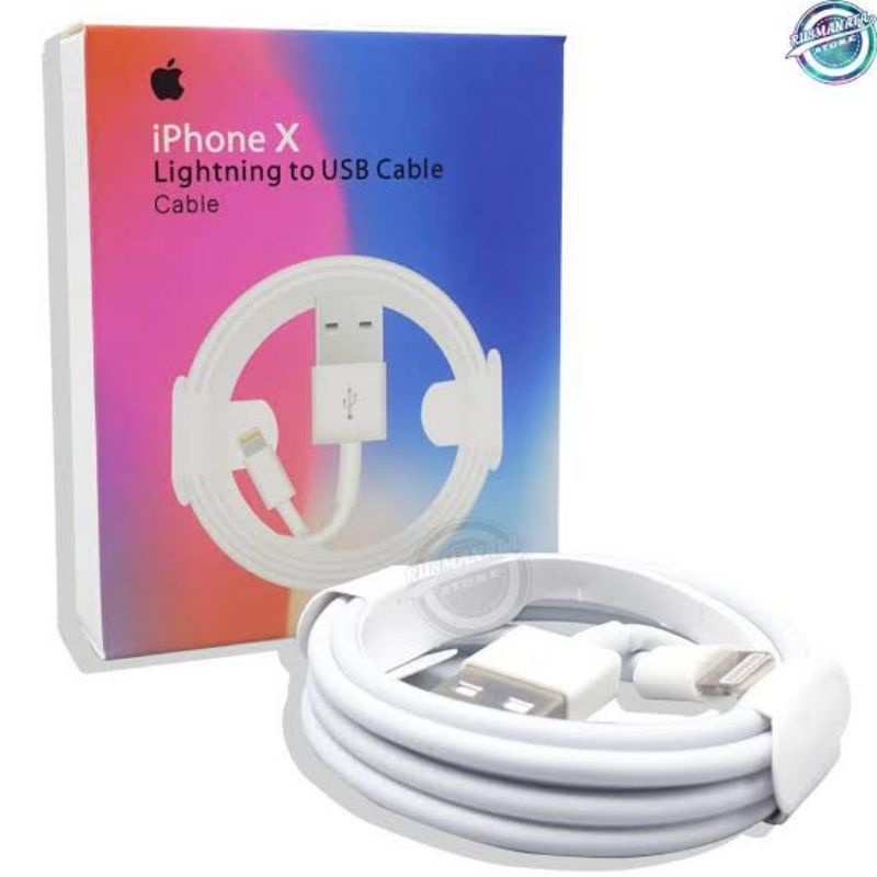 Jual kabel data/kabel cas 100% ORI iPhone SEMUA HP IPHONE COCOK ...