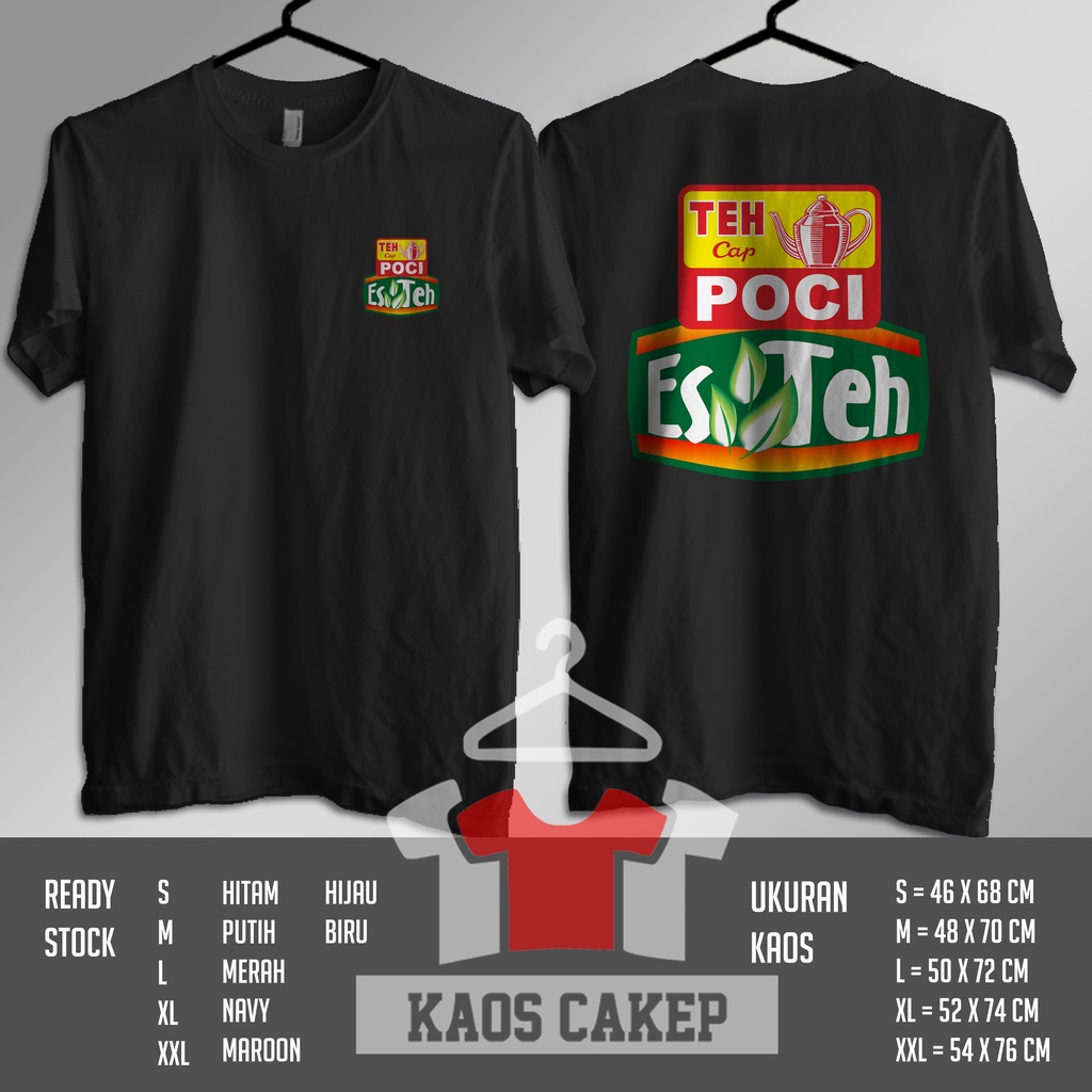 Jual Kaos Baju Es Teh Teh Poci Kaos Distro | Shopee Indonesia