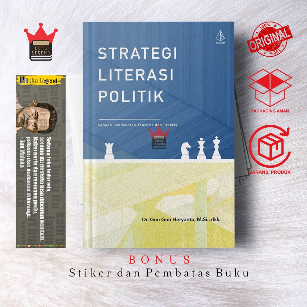 Jual Buku Strategi Literasi Politik Pendekatan Teoritis Dan Praktis Shopee Indonesia